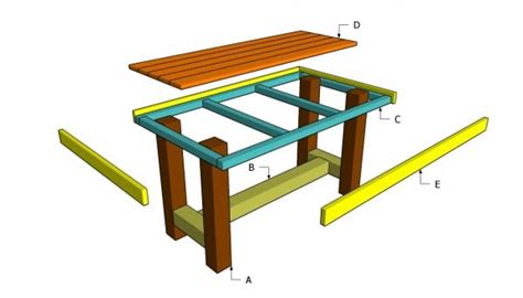 Wooden Table Plans | MyOutdoorPlans | Free Woodworking Plans and ...