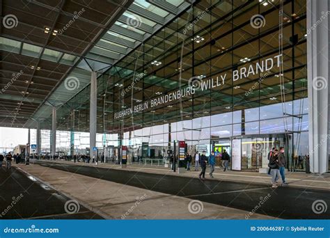 Berlin Brandenburg BER Airport Terminal 1 Editorial Photography - Image ...