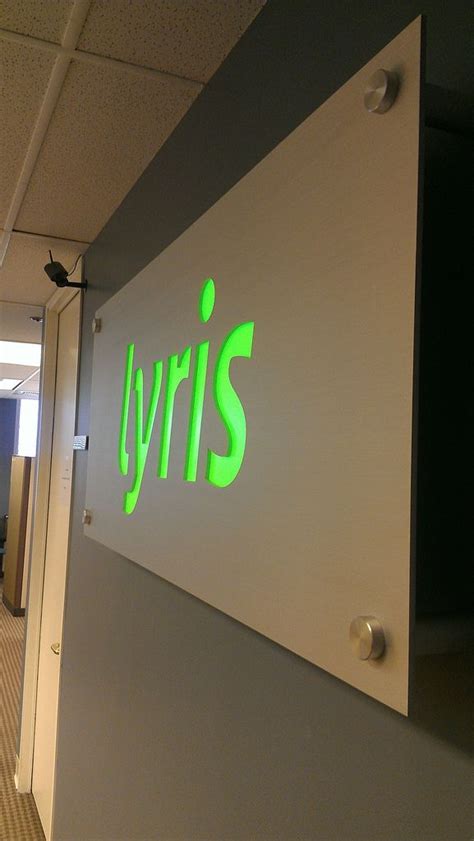 Backlit Lobby Signs -Indoor LED Lighted Signs | Impact Signs | Backlit ...