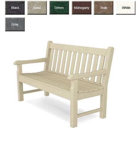 POLYWOOD® Rockford Outdoor Benches: OutdoorPolyFurniture.com