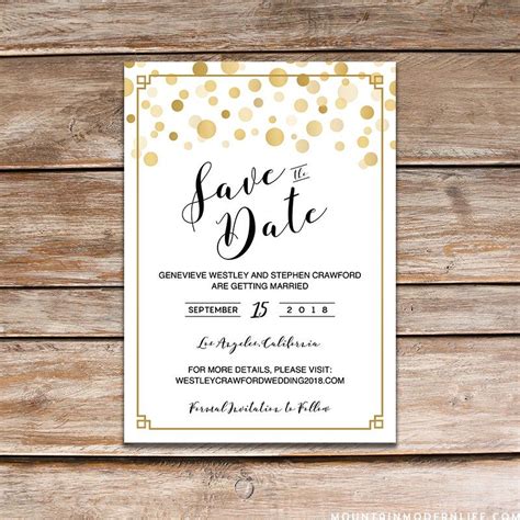 FREE Printables | Save the date templates, Diy save the dates, Wedding save the dates