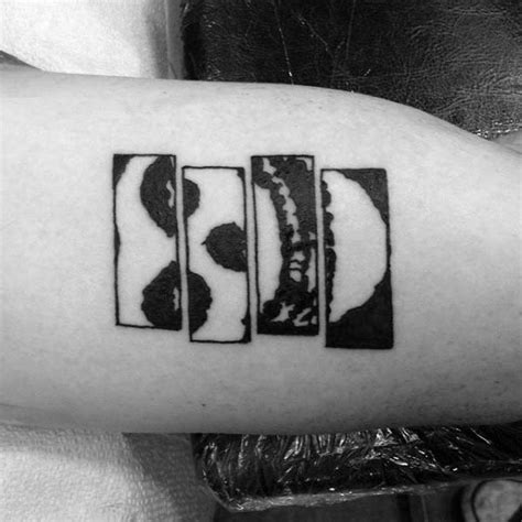 50 Black Flag Tattoo Designs For Men - Rock Band Ink Ideas