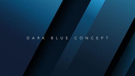 Modern minimalist dark blue premium abstract background with luxury geometric dark shape ...