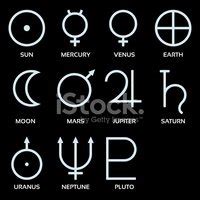 Planetary Symbols Stock Clipart | Royalty-Free | FreeImages