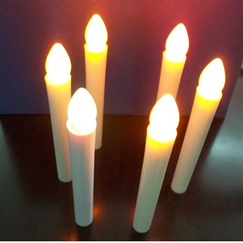 (12 pieces/lot) Flameless Tealight Tea LED Candle Light AAA battery ...