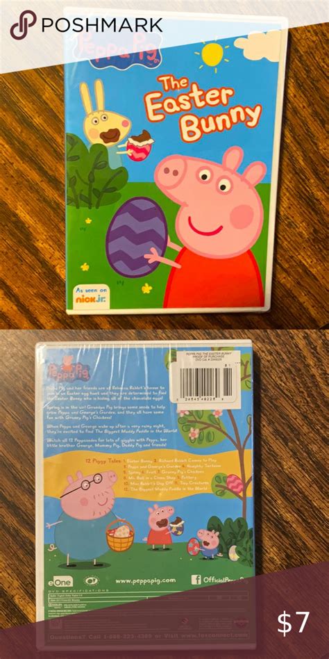 🌸Peppa Pig - The Easter Bunny DVD.🌸 | Easter bunny, Bunny, Peppa pig