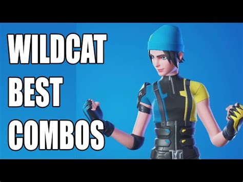 BEST COMBOS for WILDCAT Skin in Fortnite ( NINTENDO BUNDLE ) - YouTube