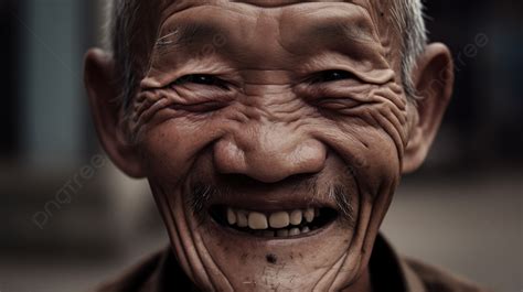 An Old Man With A Huge Smile Background, Pictures Of People With No ...