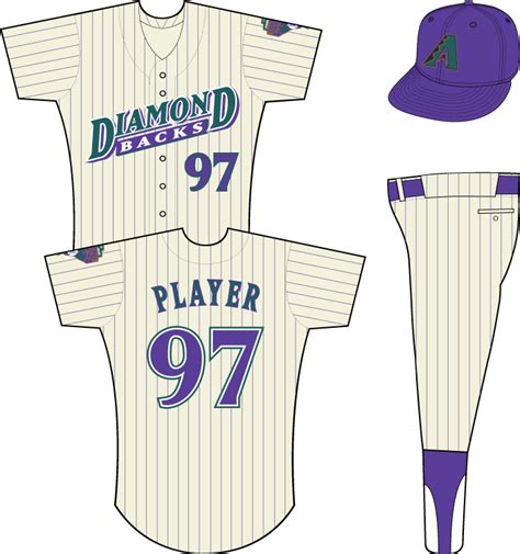 Arizona Diamondbacks Uniform - Home Uniform - National League (NL) - Chris Creamer's Sports ...