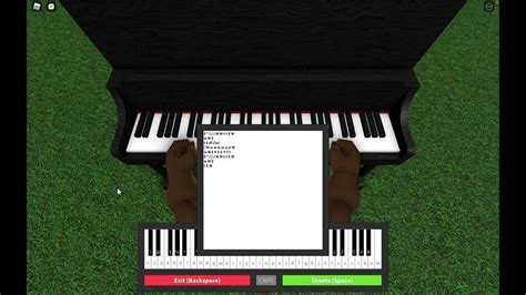 Erika Roblox piano sheets (easy version, Read pinned comment) - YouTube