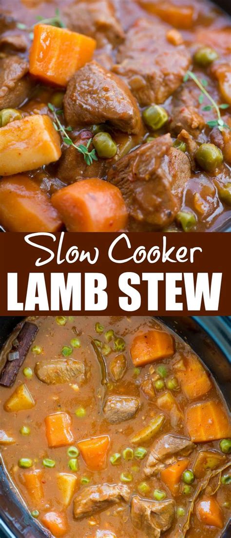 Slow Cooker Lamb Stew