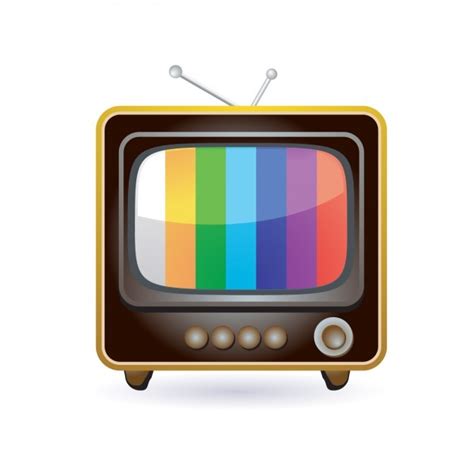 Retro Television Icône | Vecteur Gratuite