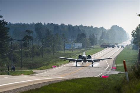 DVIDS - Images - Aircraft landing along highway during Northern Strike ...