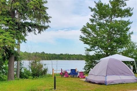 Best Upper Peninsula camping ⚓ Prettiest UP campgrounds in Michigan state parks with VIEWS ⚓ ...