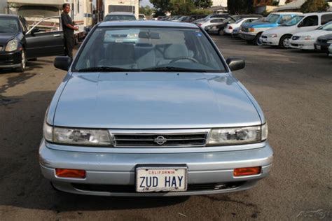 1992 Nissan Stanza Automatic 4 Cylinder NO RESERVE - Classic Nissan ...