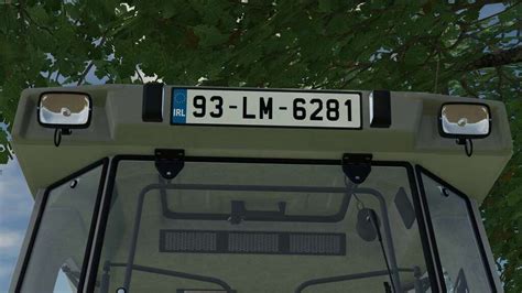 Irish License Plates v1.0 | FS22 Mod Download