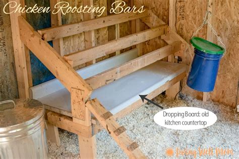 How To Build A Chicken Coop Roost - Chicken Coop