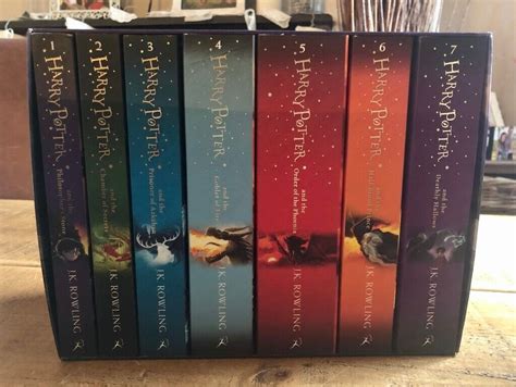 The Complete Harry Potter 7 Books Collection Boxed Gift Set J. K ...