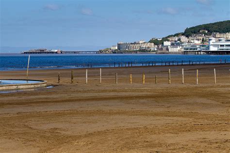 Weston-super-mare Beach Somerset England Uk Photograph by Michael Charles