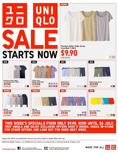 UNIQLO Sale | Great Deals Singapore