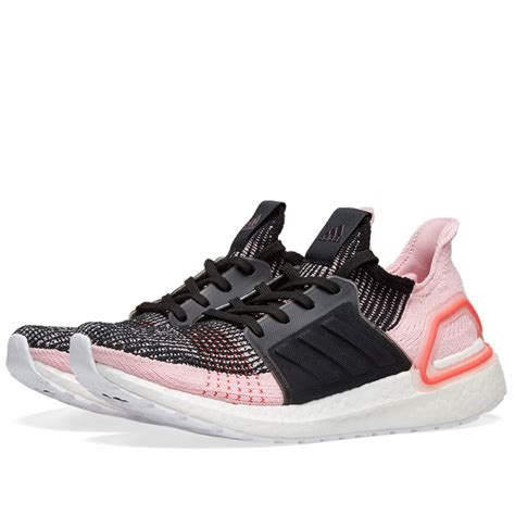 Adidas Ultra Boost 19 W Core Black, Orchid Tint & Red | END. (US)