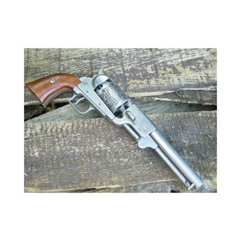 Colt Dragoon Steel Finish Revolver - Relics Replica Weapons