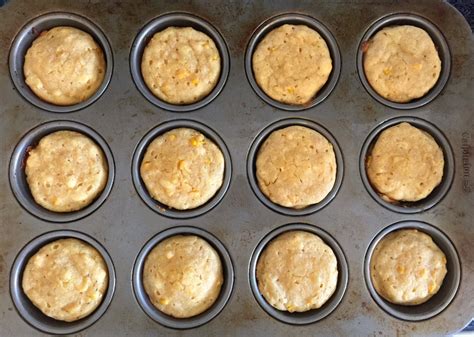 Cornbread Muffins with Cream Style Corn