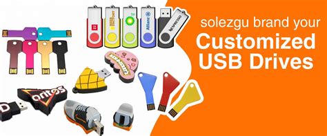 Customized USB Drives - Solezgu Printing Products & Design in UAE