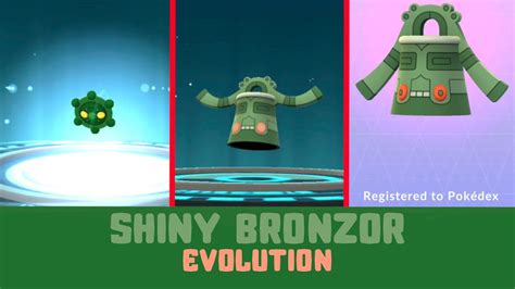 SHINY BRONZOR EVOLUTION (Pokemon GO) - YouTube