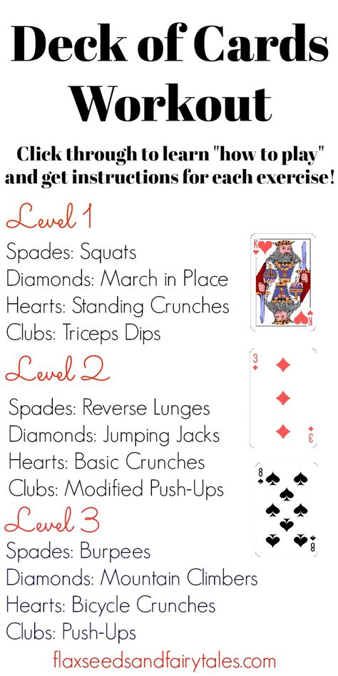 Deck of Cards Workout: The Exciting Workout with Fast Results!