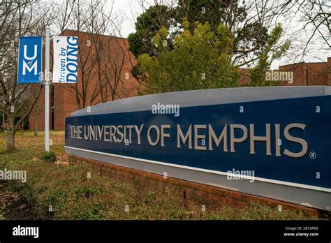 Memphis, Tennessee - January 27, 2020: University of Memphis campus Stock Photo - Alamy