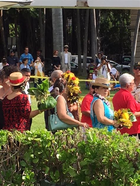 Floral Ambiance by Deborah Di Bella AIFD: King Kamehameha Day Lei Draping Ceremony