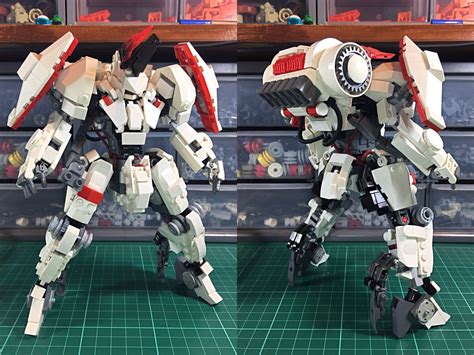 Day 5 Lancer Rebuild | Lego mecha, Lego design, Lego art