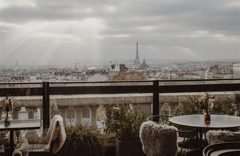 Bar Rooftop avec Vue sur Paris | Terrass" Hotel | Montmartre