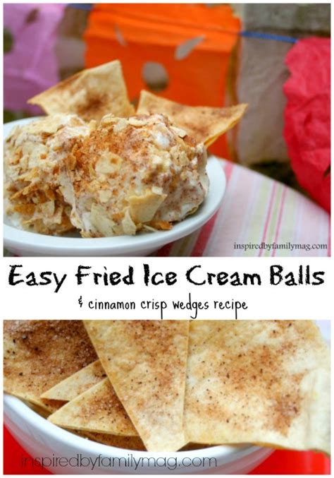 Easy Fried Ice Cream Balls