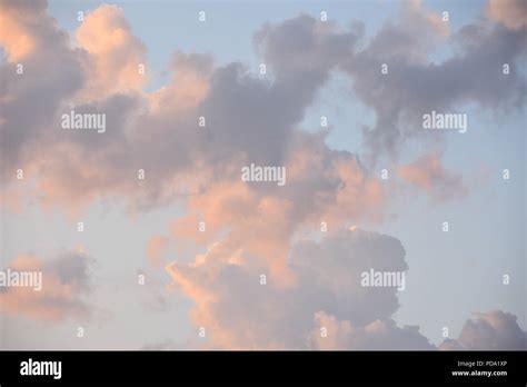 Nimbus clouds, sunset Stock Photo - Alamy