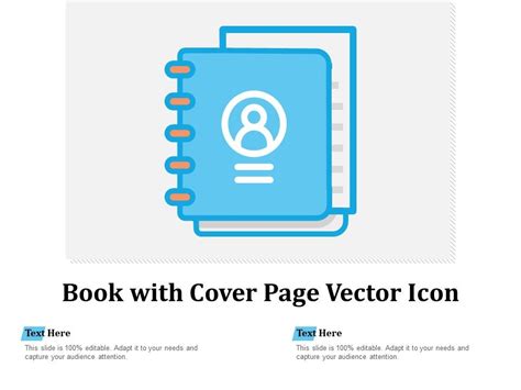 Book With Cover Page Vector Icon Ppt PowerPoint Presentation Infographics Professional