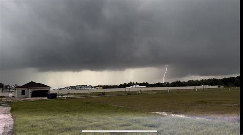 Seeing a line of thunderstorms from a cold front in person : r/weather