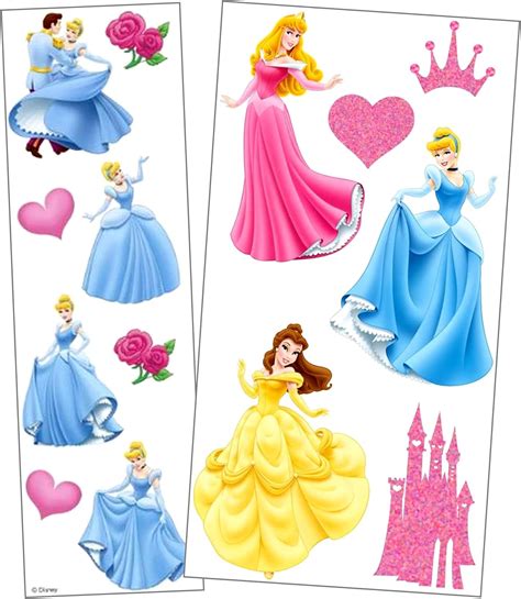 Buy Disney Princess Stickers - Specialty Disney Princess Sticker Set ...