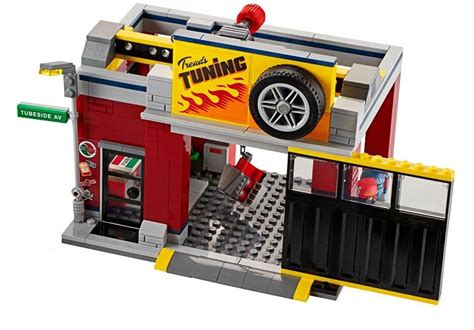 LEGO City Car Mechanic Repair Garage Service Centre Tuning | Etsy