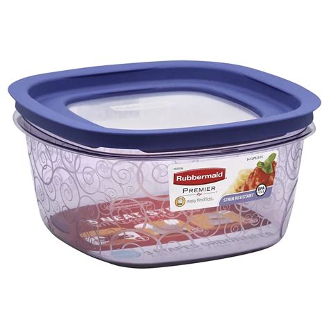 Rubbermaid Premier Food Storage Container with Lid 14 cup - Shop ...