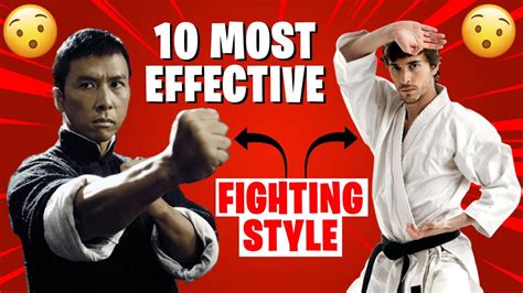 Top 10 Most Dangerous And Effective Fighting Styles - YouTube