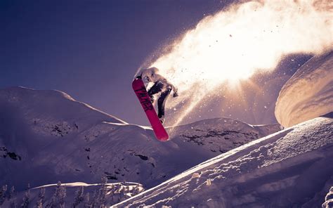 snowboarding, Sunlight, Sport, Flying, Snow, Winter, Jumping Wallpapers HD / Desktop and Mobile ...