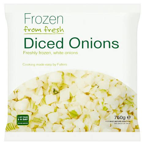 Frozen from Fresh Diced Onions 750g | Vegetables | Iceland Foods