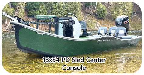 18ft Power Drifter Sled – Center Console | Stealth Craft Boats