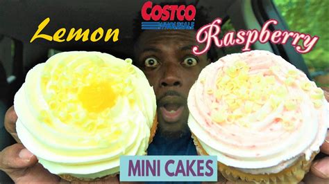 Costco® Mini LEMON and RASPBERRY CAKE Review 🍋🍇🍰 | with BUTTERCREAM ...