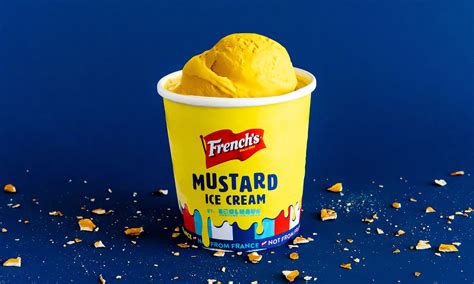 Mustard Ice Cream Is Finally A Thing And It Is Not Served With Hot Dogs