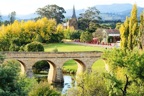 Richmond Bridge Tasmania - Australia's oldest bridge which was opened ...