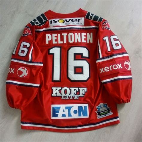 Sm-liiga jerseys - Temevu Gameworn jerseys