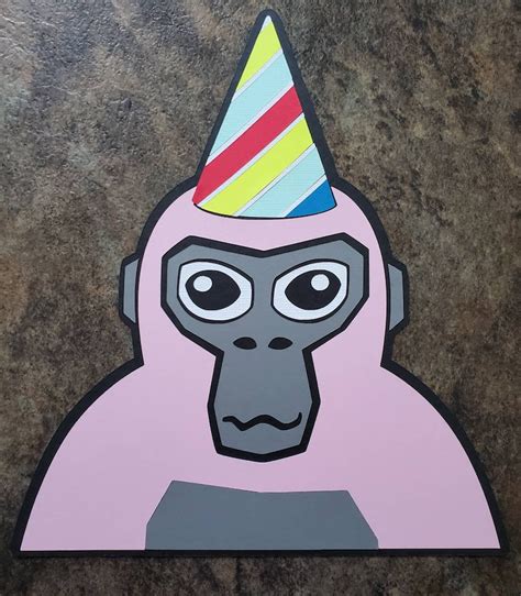 Gorilla Tag Birthday Decorations Gorilla Tag Cupcake Toppers - Etsy